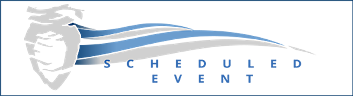 Scheduled Event Graphic for Calendar entries