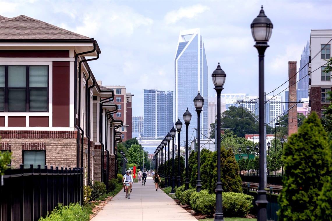 South End skyline view