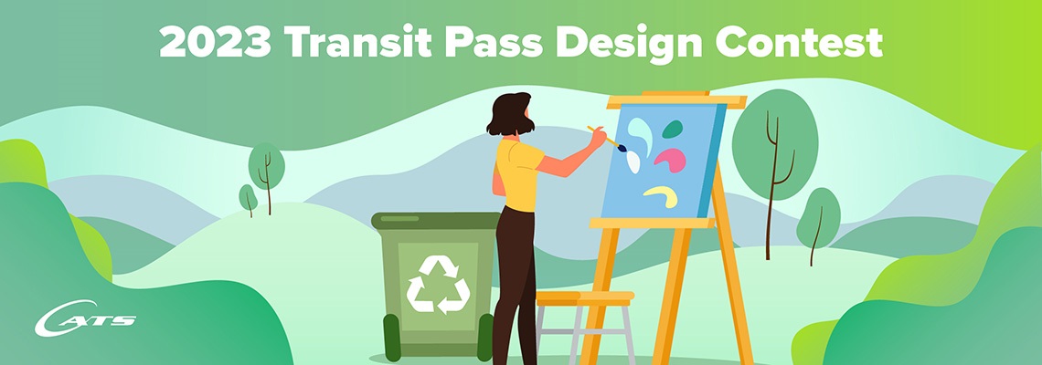2023 Transit Pass Design Contest Banner
