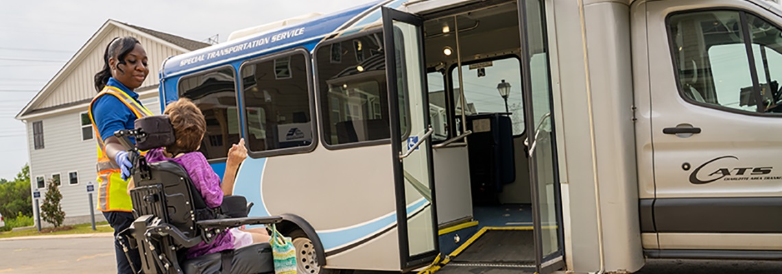 Riding Paratransit Header