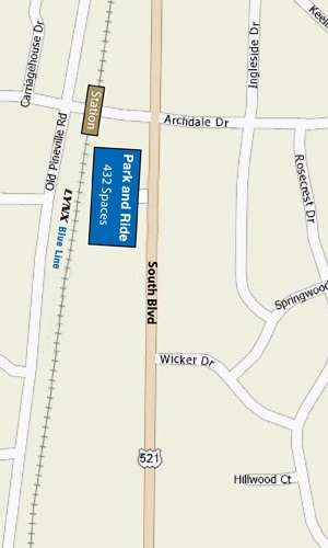Map for Archdale Station