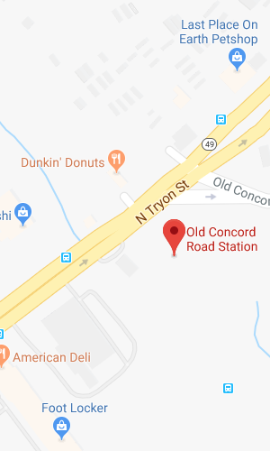 Map of Old Concord Station