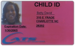 CATS issued Child transit ID