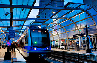 a train