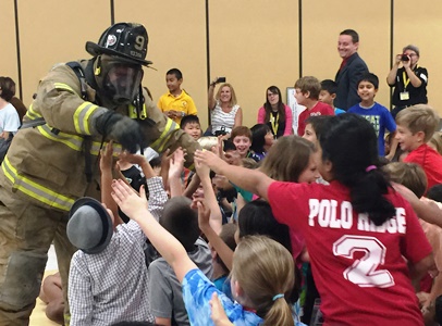 Fire education with kids