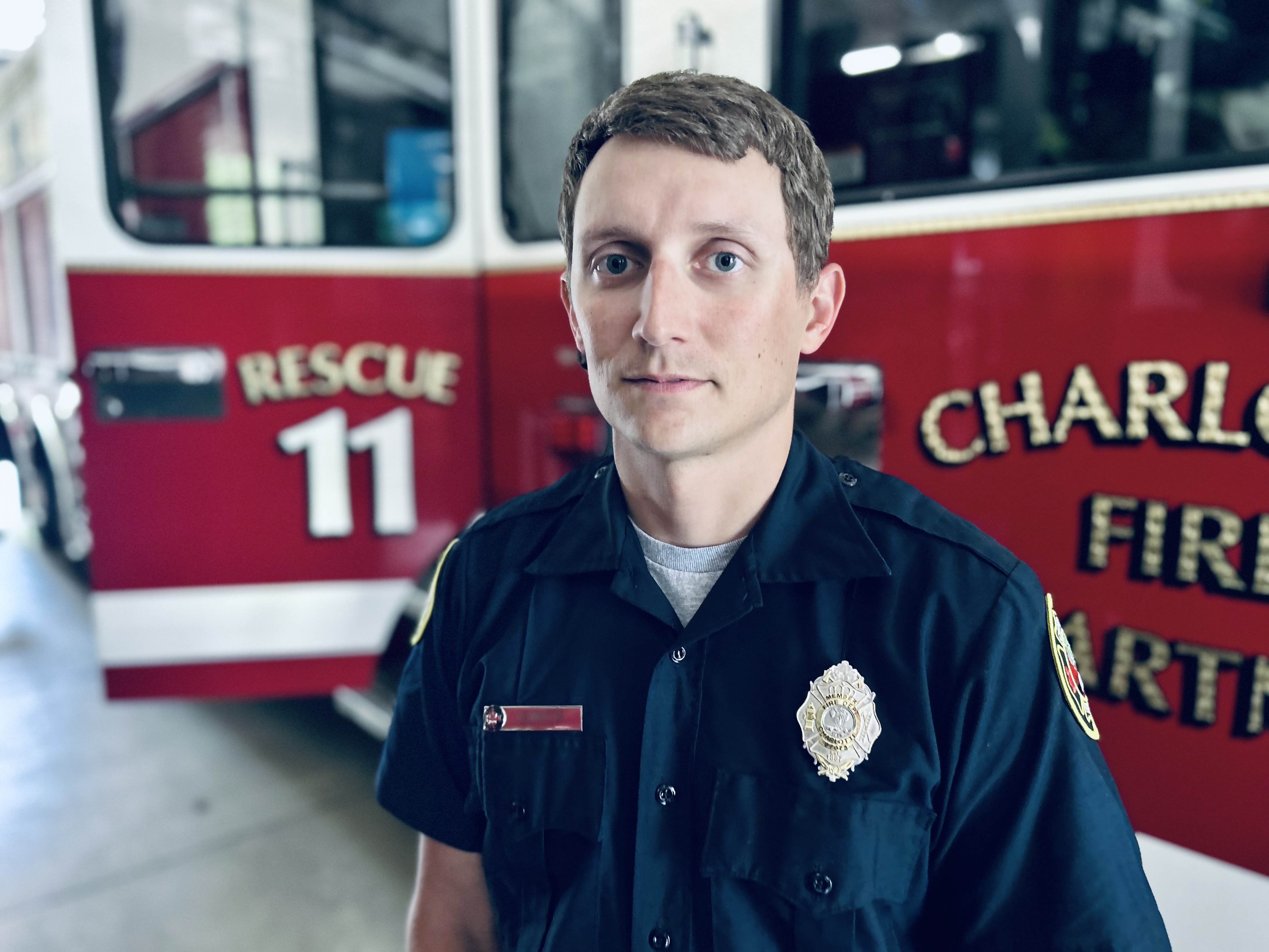 Brian Watts, named Charlotte Firefighter of the Year, brings humility and dedication to every role he takes on. 
