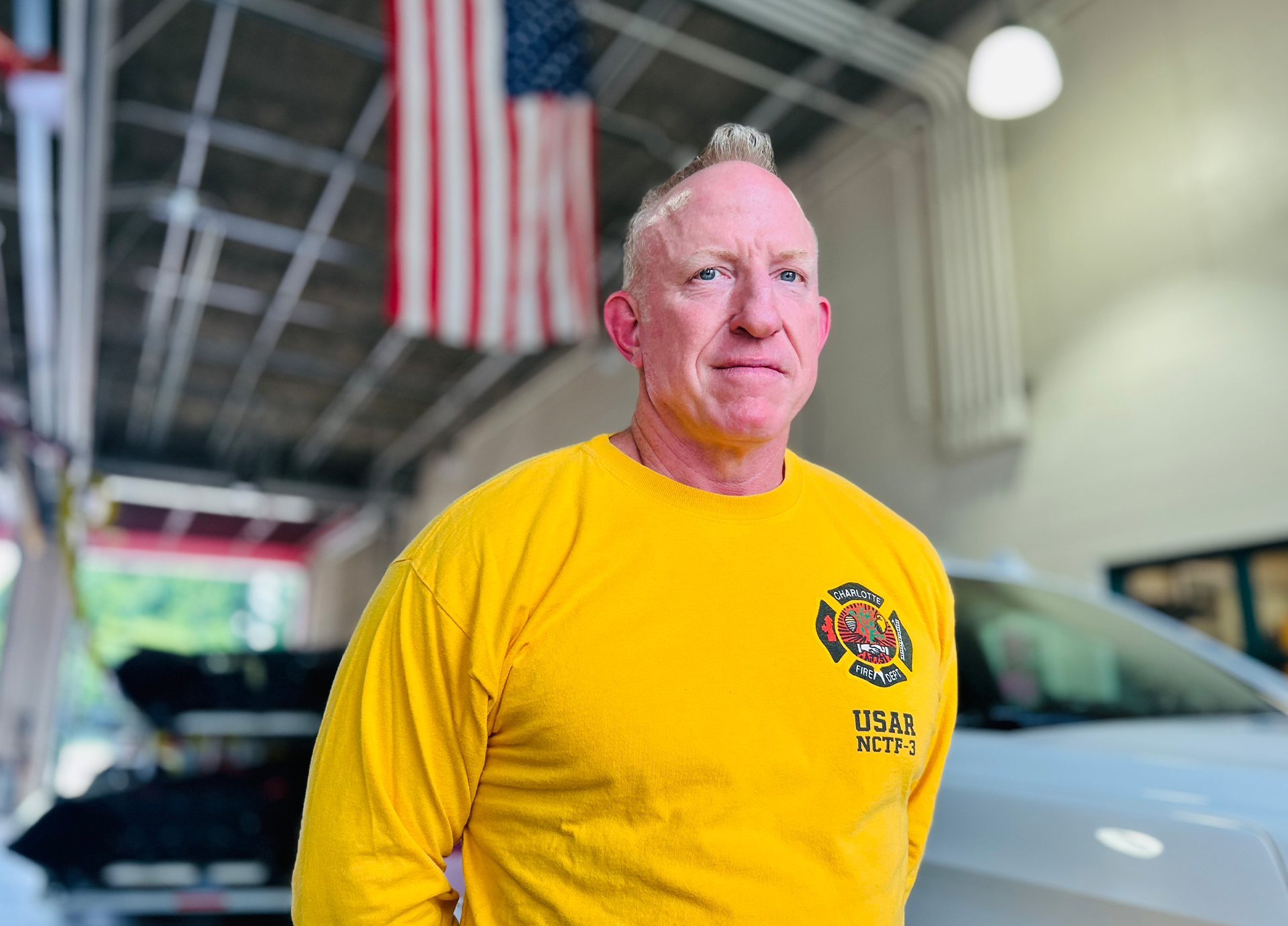 Bowman at Firehouse 10, reflecting on the dedication and discipline that fuel his world championship firefighter challenge runs. 