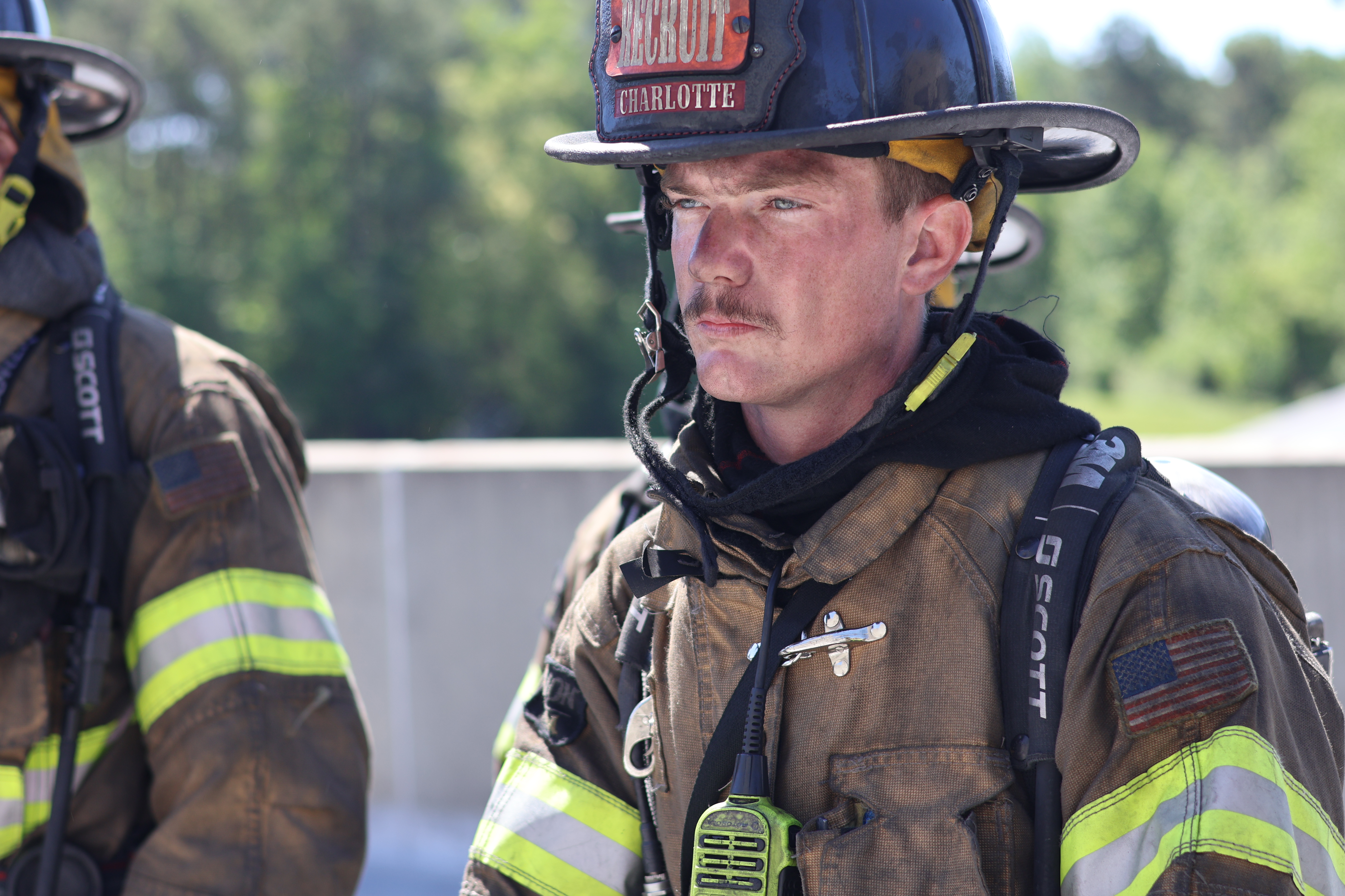 Charlotte Fire Recruit Elijah Morton is continuing a four-generation family tradition of firefighters while preparing for a career serving the Queen City.