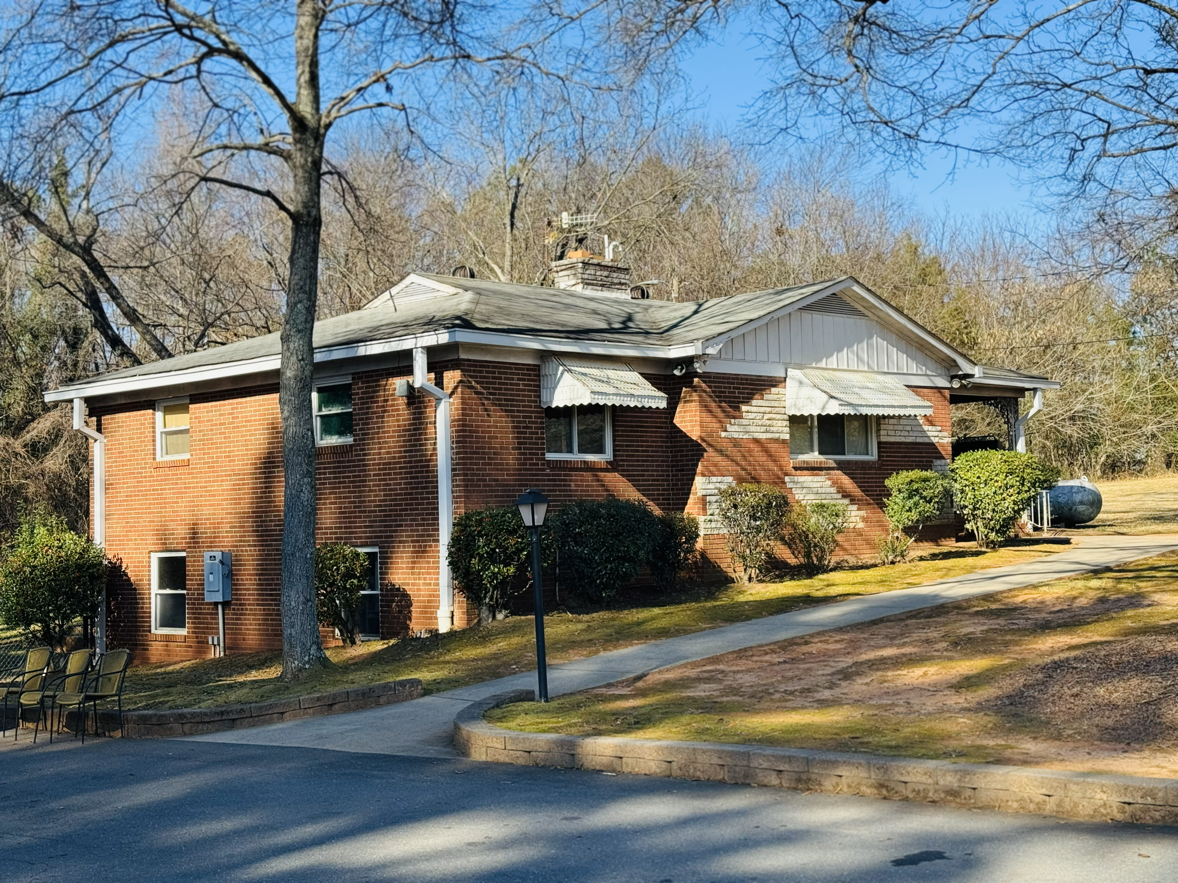  The former Firehouse 30 on Belle Oaks Drive, a residential structure that served as the company’s temporary quarters beginning in 1991 and became known among firefighters as “Grandma’s House.” 
