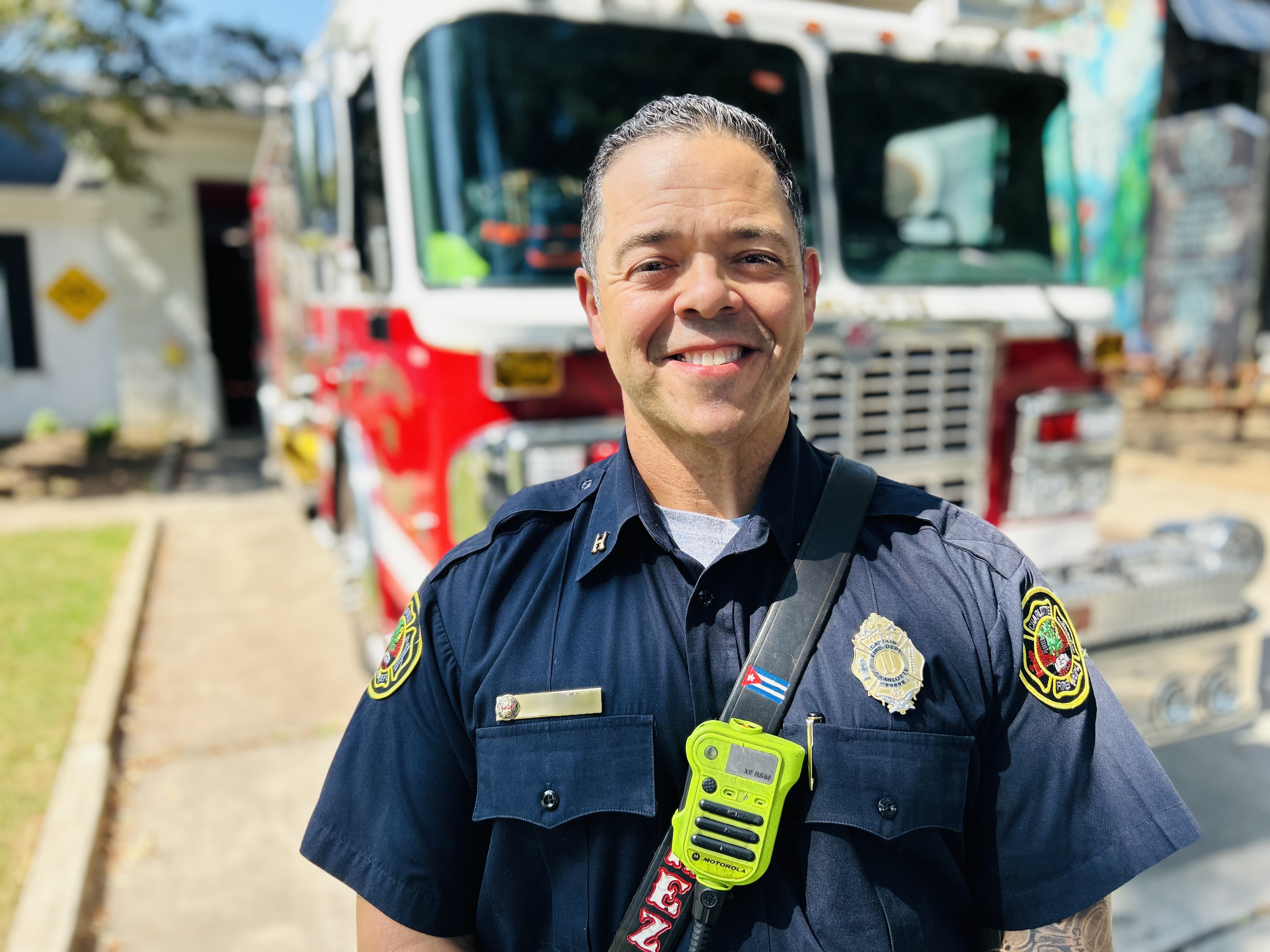 Captain Anthony Perez leads with humility and teamwork, inspired by his family’s work ethic and dedication to service. 