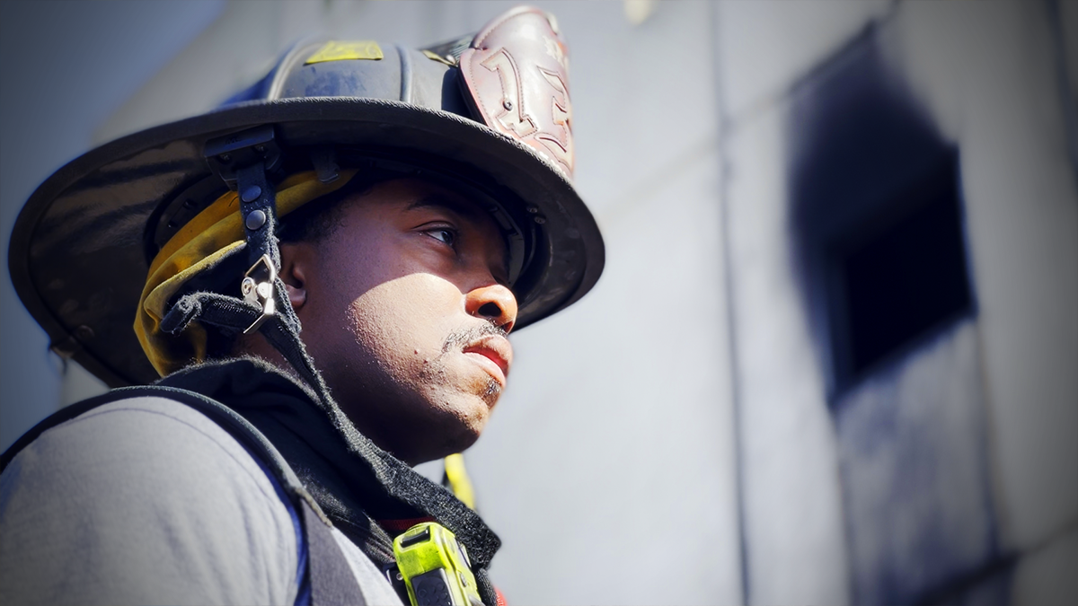 The fireground is where skill meets courage. Nicolas Adade stands ready, knowing that every call is an opportunity to make a difference.