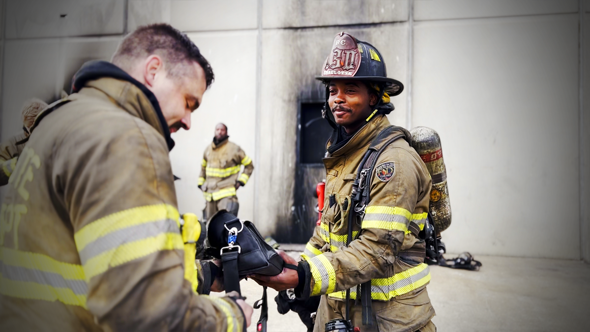 Gear in hand and ready to serve—every lesson learned in training will soon be put to the test in the real world.