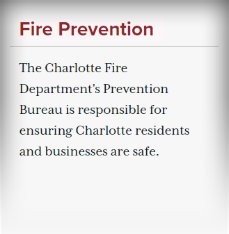 Button for Fire Prevention info