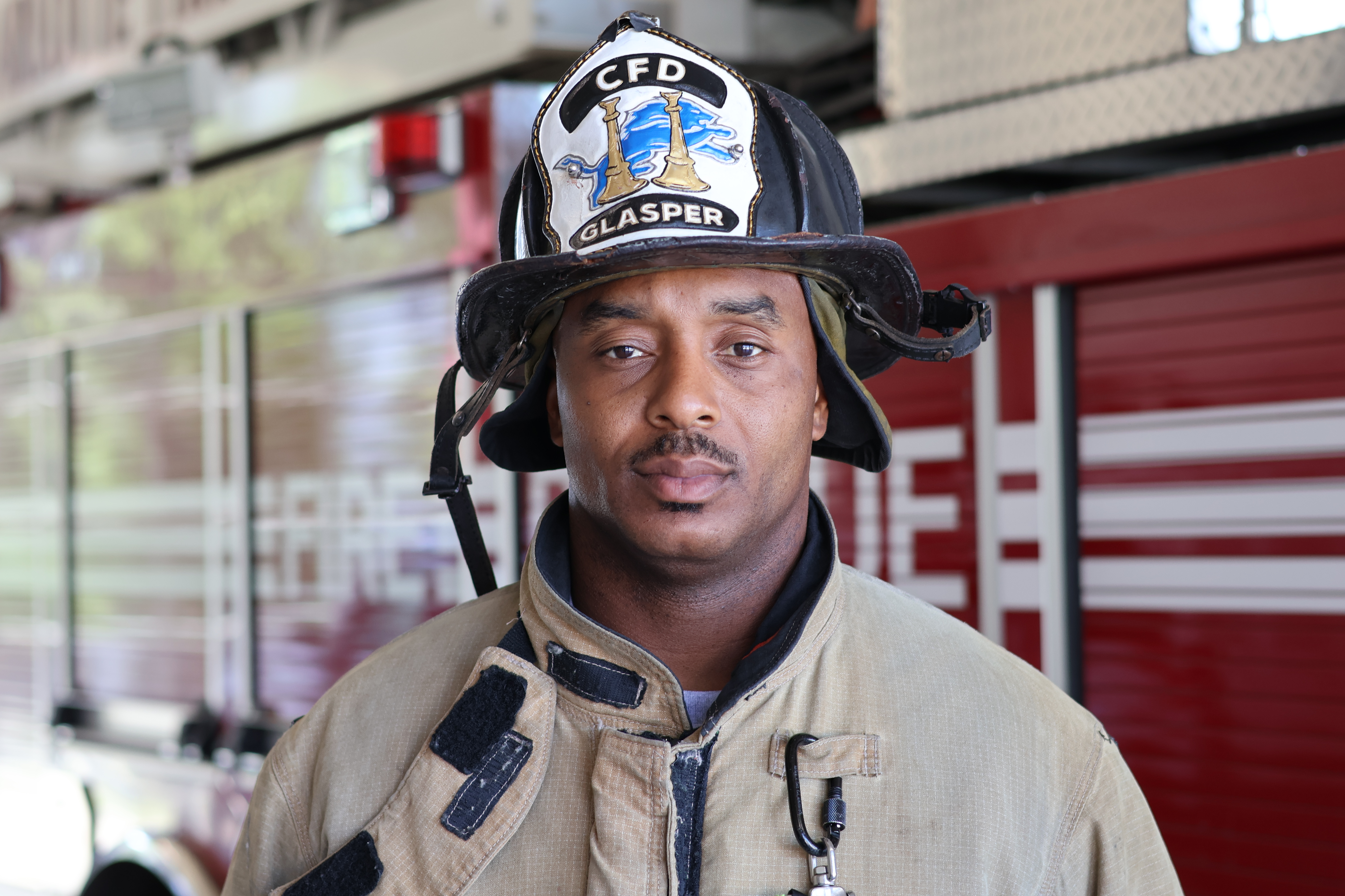 Glasper said representation in the fire service matters because young people need to see that the career is possible.