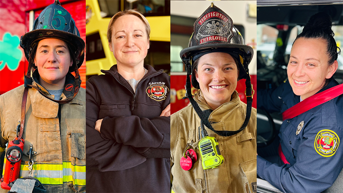 A powerful portrait of Charlotte Fire’s women firefighters, each making an impact in the fire service with skill, dedication, and leadership. 