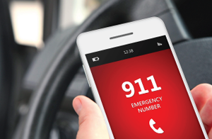 Calling 911 from mobile phone