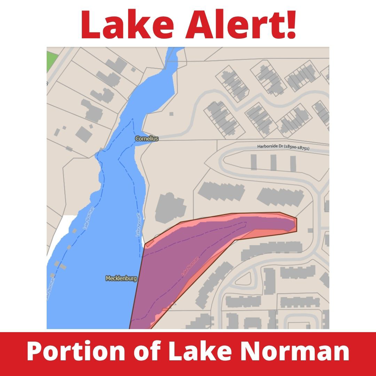 No swim advisory for Lake Norman 09/04/2026.