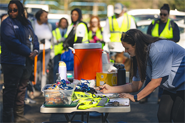 Park and Stream Cleanup at Freedom Park