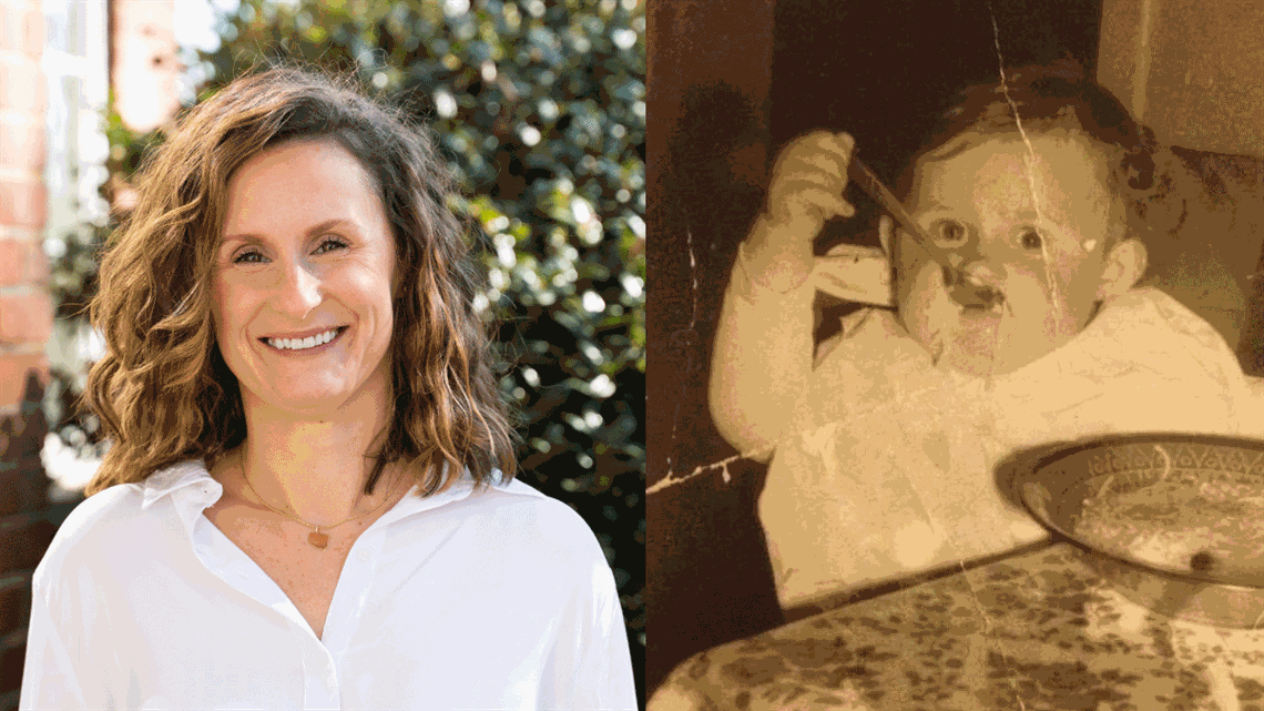 Julia Bulinska Portrait and baby photo