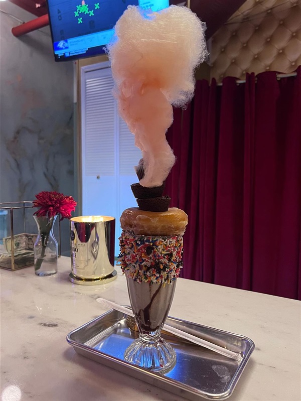 One of Sprinkle’s decadent, creative milkshake options.