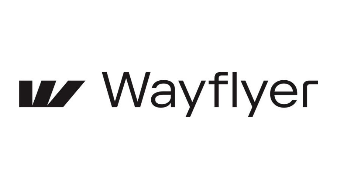 Black Wayflyer logo.