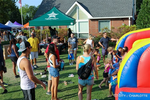 National Night Out event at Highland Creek