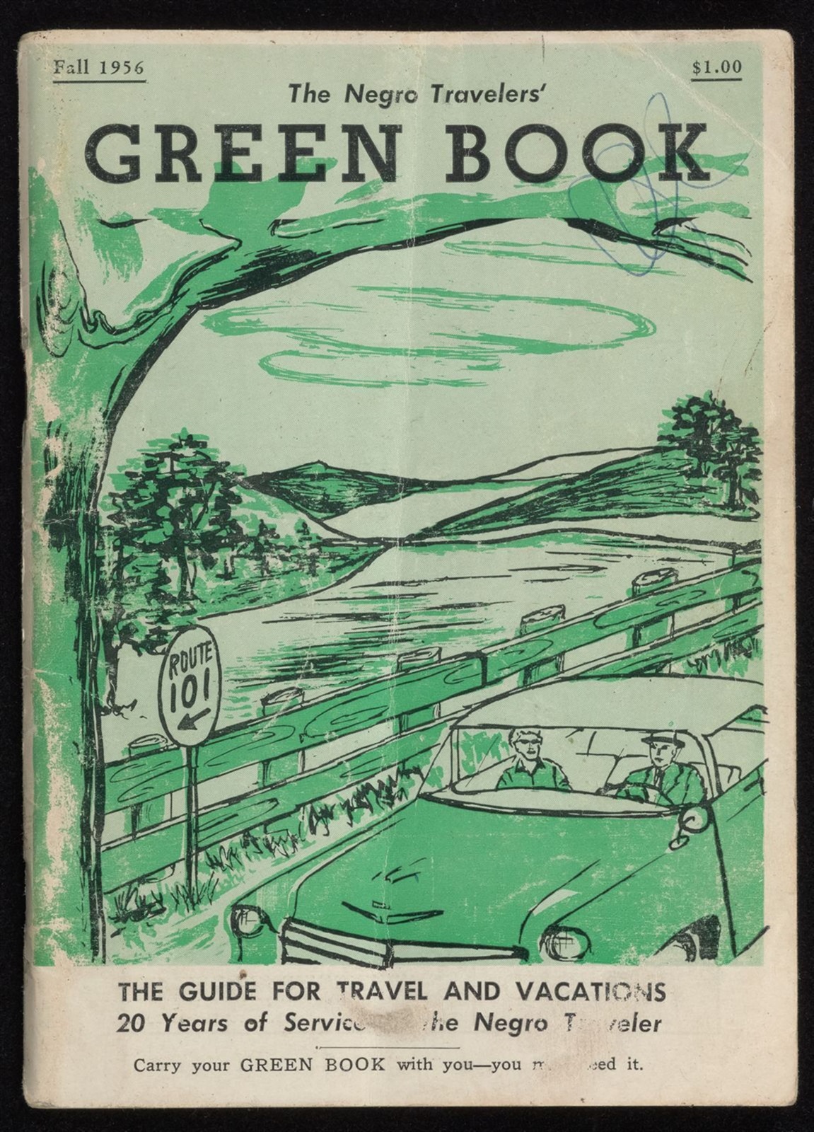 front page of the 1956 green book