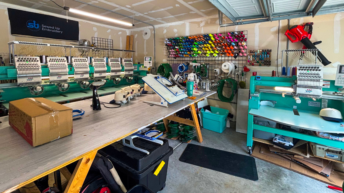Photo of a embroidery shop
